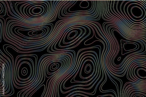 Obraz abstract background with circles