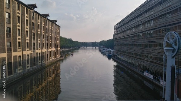 Obraz Canal de l'Ourcq