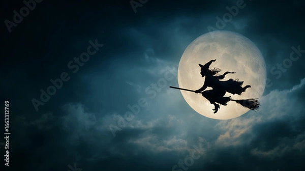 Obraz halloween background with bats