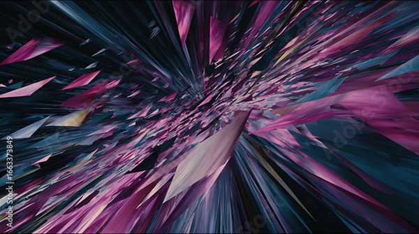 Fototapeta  An animated short of a working graphics processing unit (2)