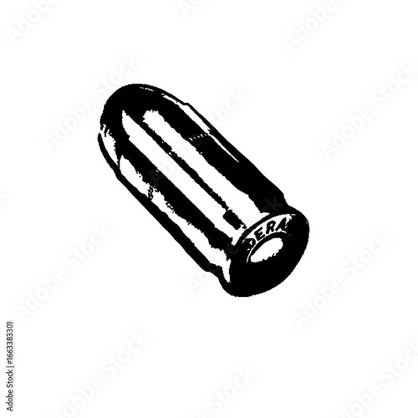 Obraz small calibre pistol bullet