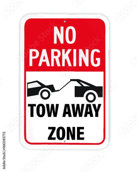 Obraz tow away zone
