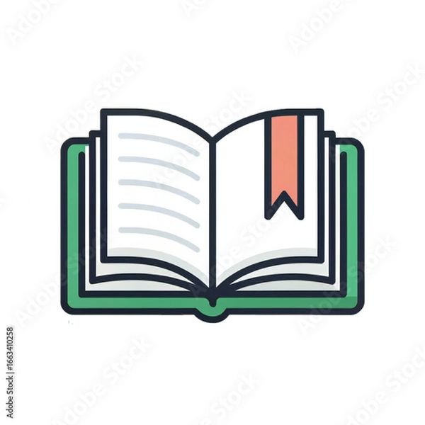 Obraz vector book icon