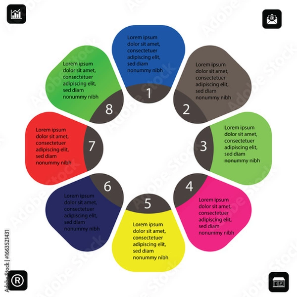 Obraz Business Infographic Design
