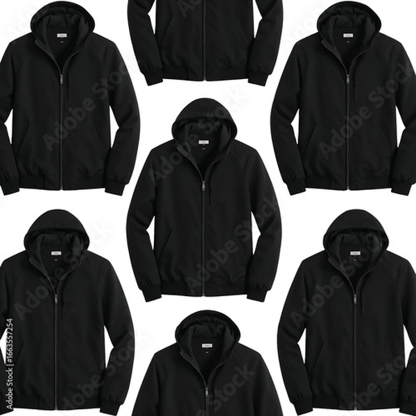 Obraz man in a black suit