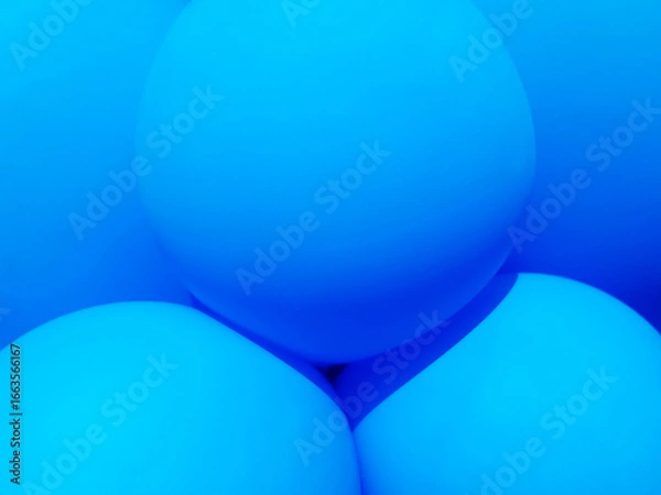 Obraz Blue balloons. Festive background. Colorful balloon texture. Beautiful and amazing colorful balloons.