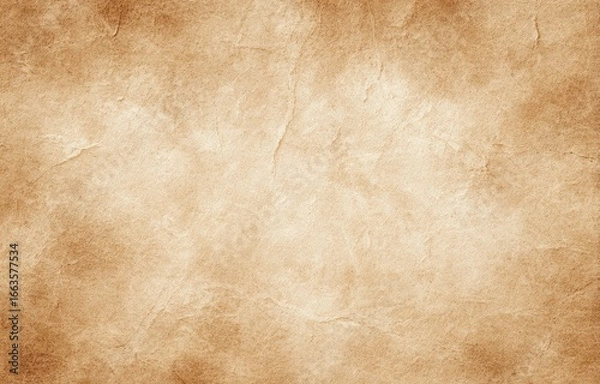 Obraz Aged parchment paper texture with subtle creases and varied tones