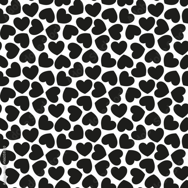 Fototapeta Seamless hearts pattern