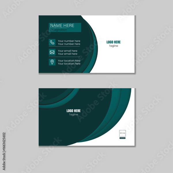 Obraz Professional Corporate Visiting Card Design