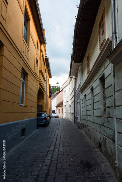 Obraz narrow street in the old town