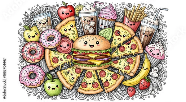 Obraz foods abstract