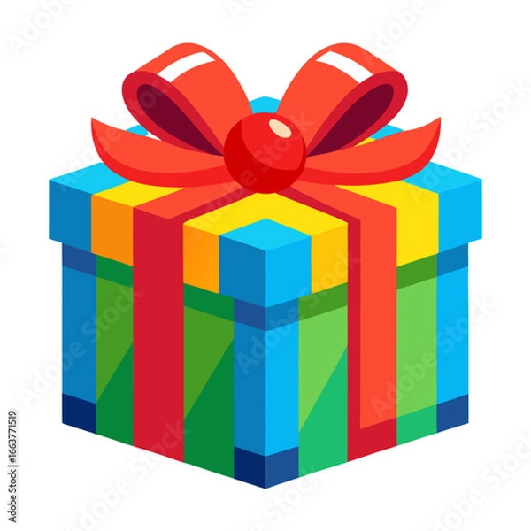 Obraz colorful gift boxe