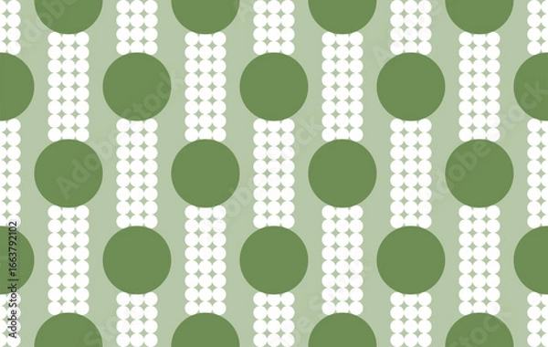 Fototapeta Seamless abstract geometric pattern. Vector Illustration.