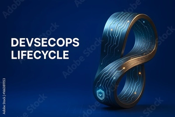 Fototapeta DevSecOps Loop Illumination for Continuous Security Integration in Software Development Lifecycle