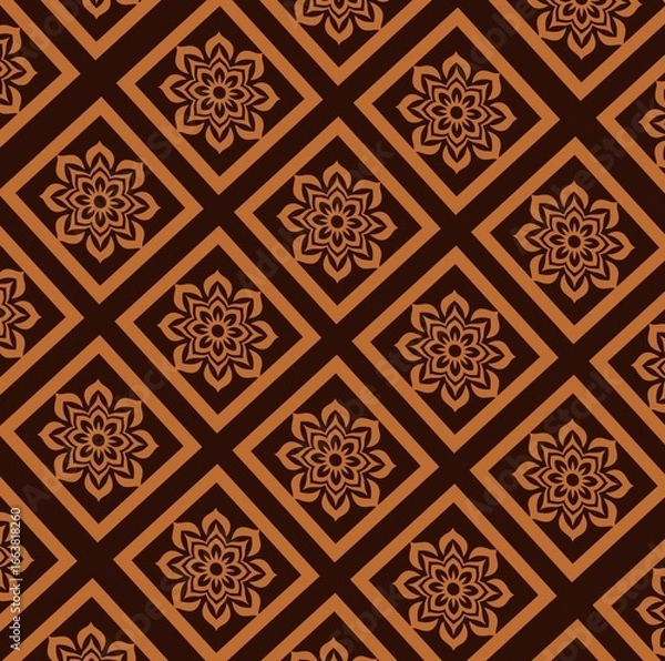 Obraz seamless vintage wallpaper