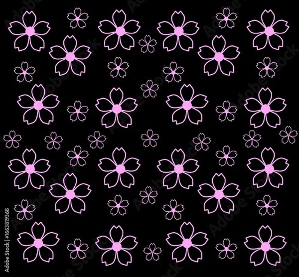 Obraz seamless floral background