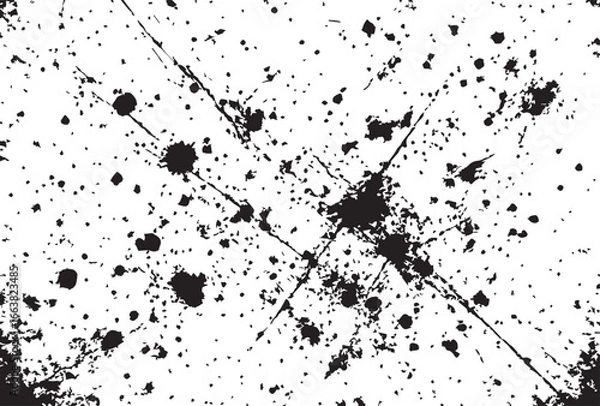 Fototapeta Abstract Ink Splatter Background Texture