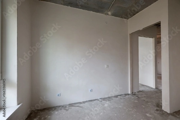 Fototapeta empty white room