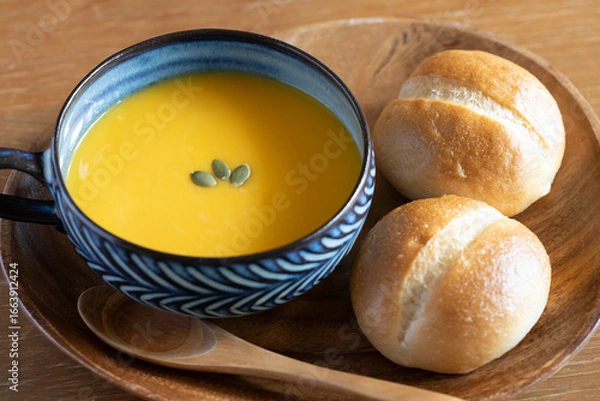 Obraz かぼちゃのポタージュ