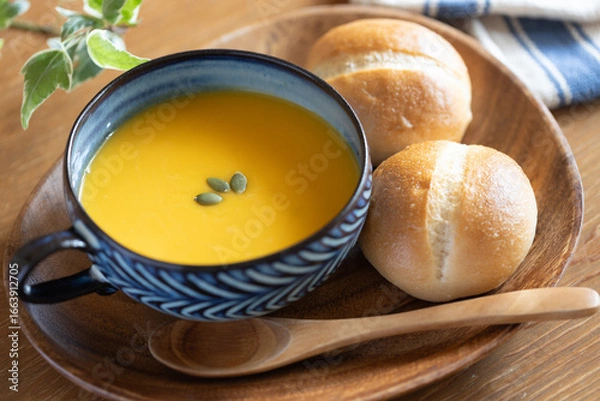 Obraz かぼちゃのポタージュ