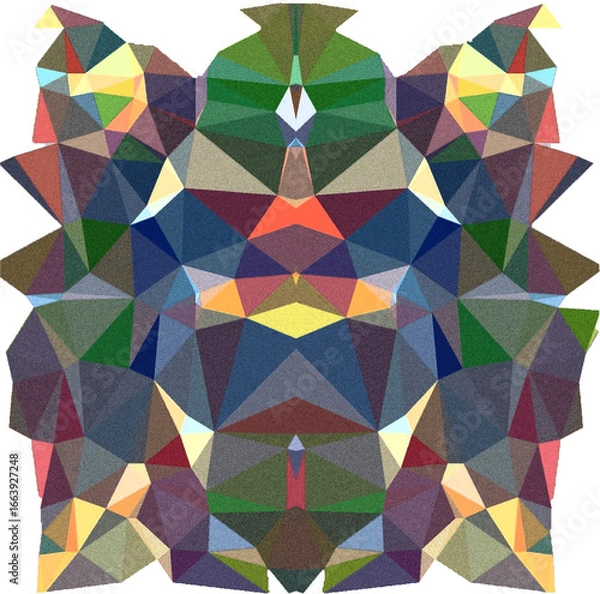 Fototapeta abstract geometric background