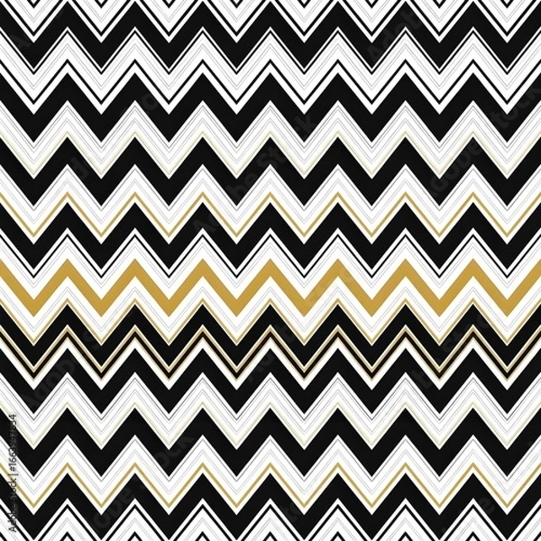 Obraz seamless geometric pattern