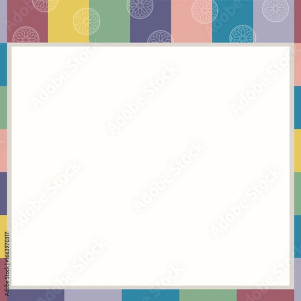 Obraz Korean traditional pattern decoration background.