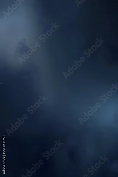 Obraz Dark Blue Abstract Texture with Subtle CloudLike Forms