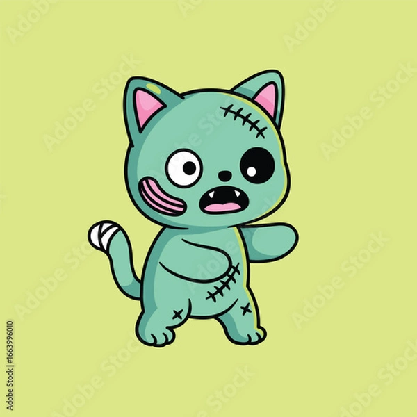 Obraz Zombie Cat