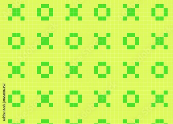 Obraz 和をイメージしたドット柄 タイル 背景