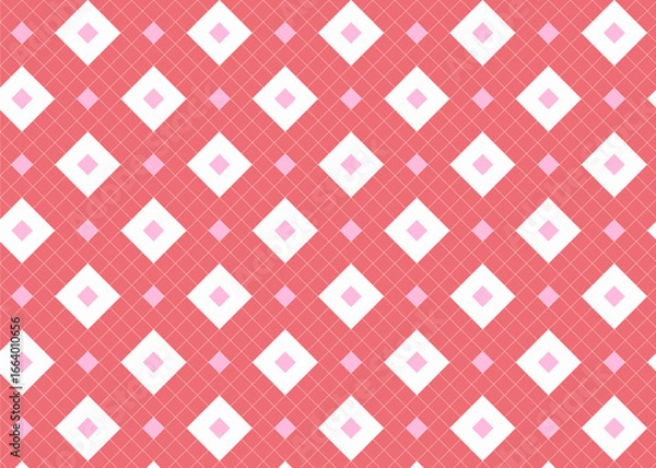 Fototapeta 和をイメージしたドット柄 タイル 背景