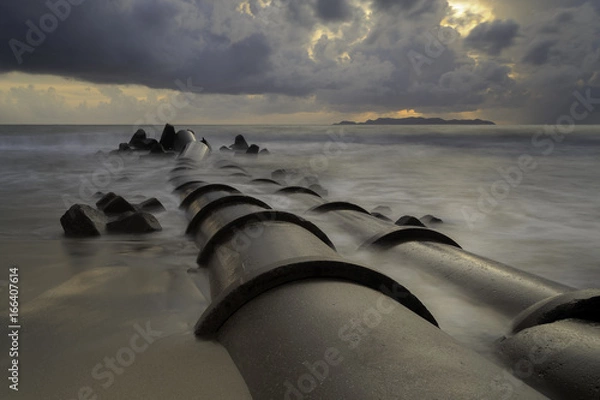 Fototapeta wave collection