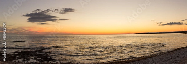 Obraz Sunset panorama in croatia