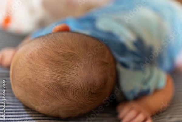 Obraz Anjali has tummy time