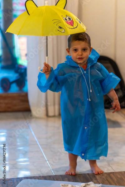 Obraz Going for a rainy walk