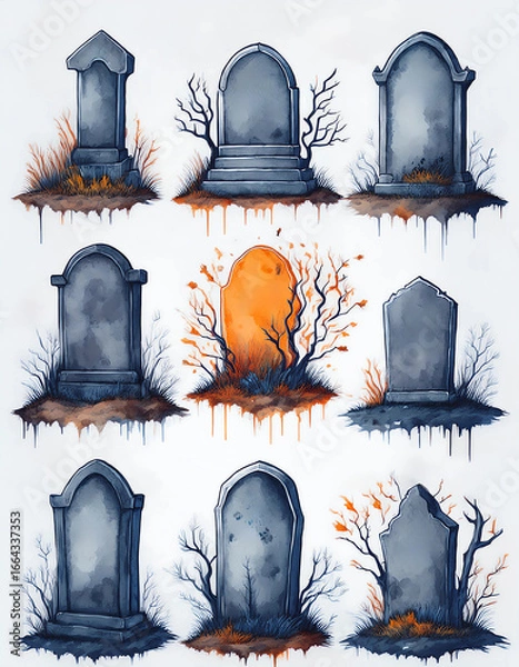 Fototapeta halloween vector illustration