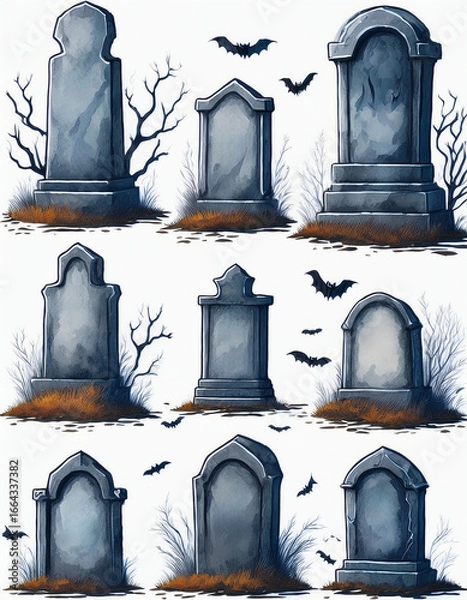 Fototapeta halloween vector illustration