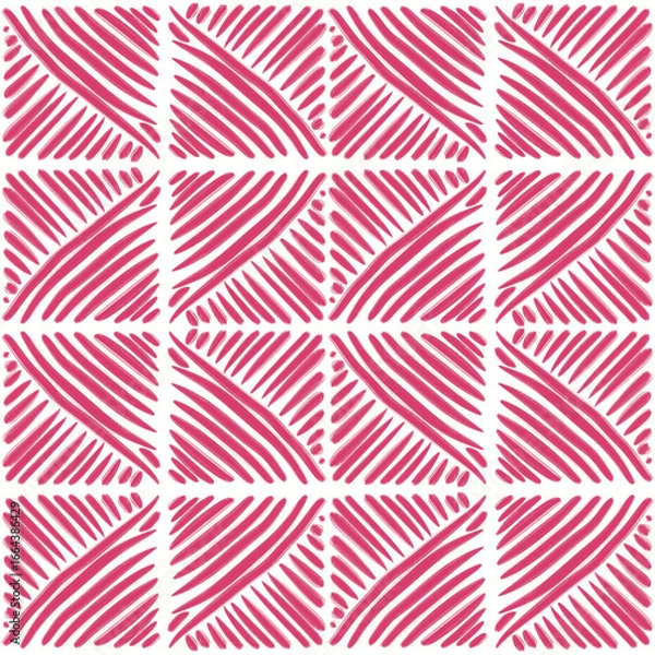 Fototapeta vector seamless pattern with abstract waves
