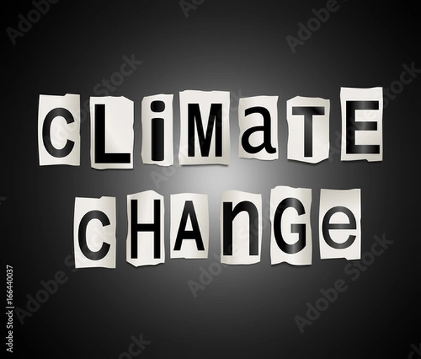 Obraz Climate change concept.