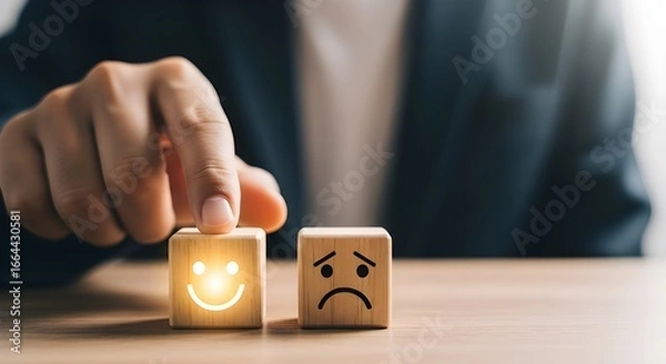 Fototapeta Customer Sentiment Analysis and Feedback Management for Business Growth