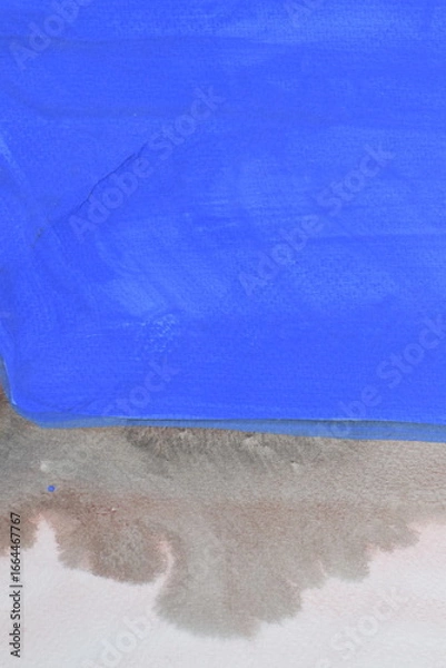 Obraz BLUE-GREY TWO TONE COLORS