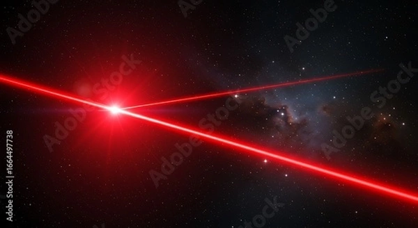Obraz Cosmic Laser Crossroads