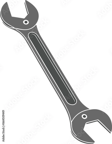 Obraz Wrench Color Vector Single Design