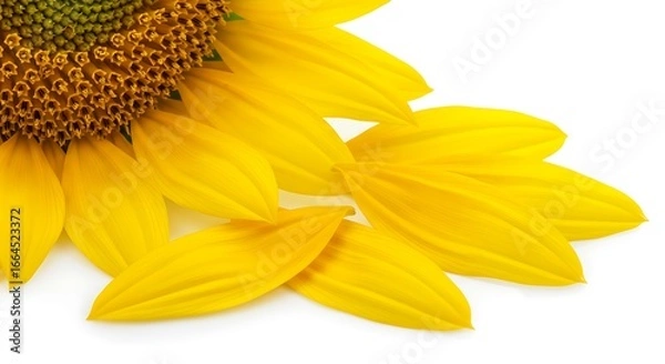 Fototapeta Sunlit Petals: A Close-Up Study