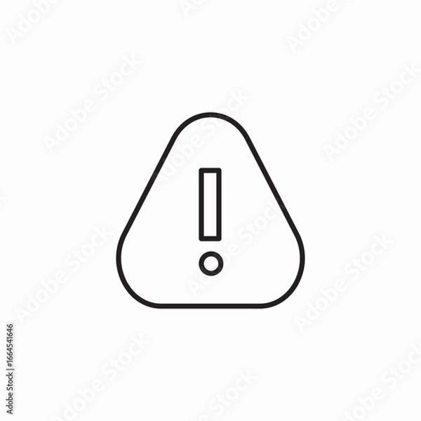 Obraz danger and warning icon sign vector