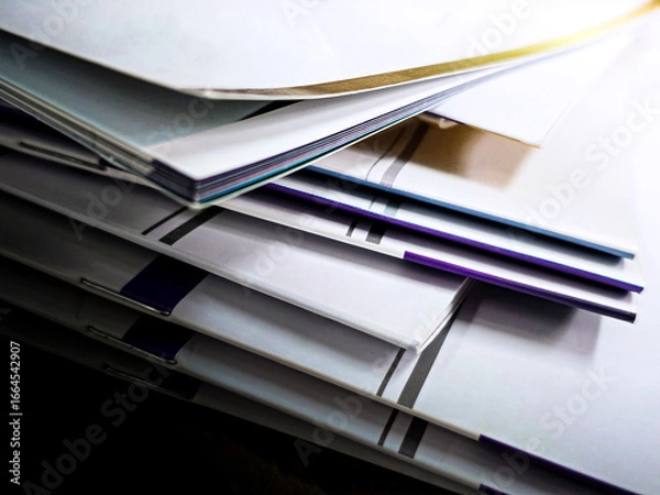 Obraz stack of magazines