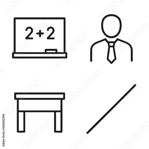 Obraz man with a board