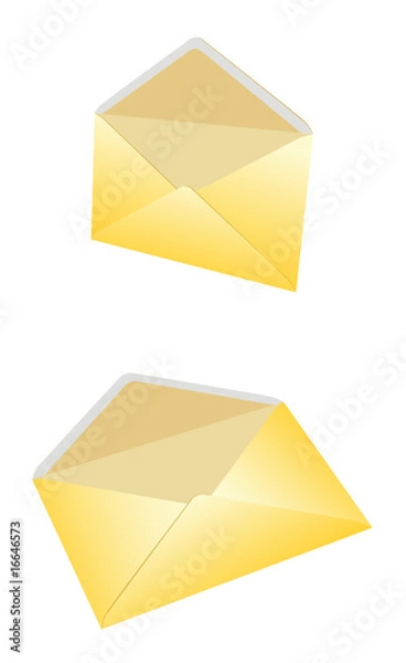 Fototapeta Envelopes - vector image