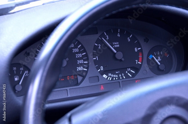 Fototapeta 車のメーター