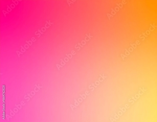 Fototapeta Abstract gradient background transitioning from vibrant pink to warm yellow